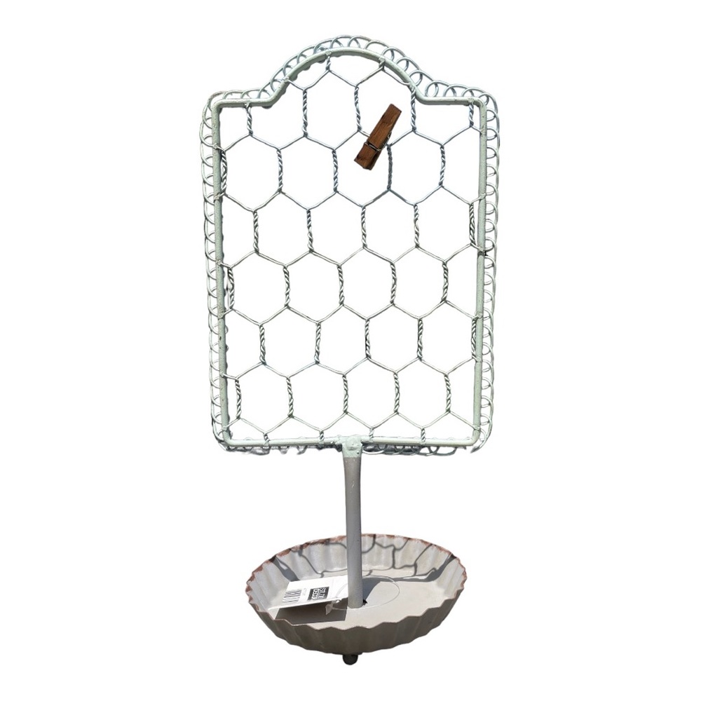 Cute Mesh Photo Picture Frame Stand with Clip